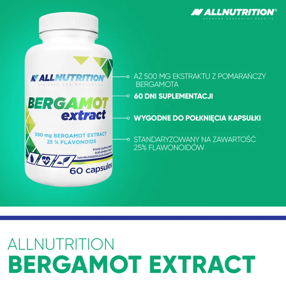 Allnutrition Bergamot Extract, kapsułki, 60 szt.
