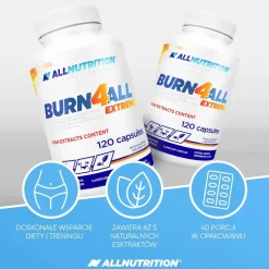 Allnutrition Burn4All Extreme, kapsułki, 120 szt.