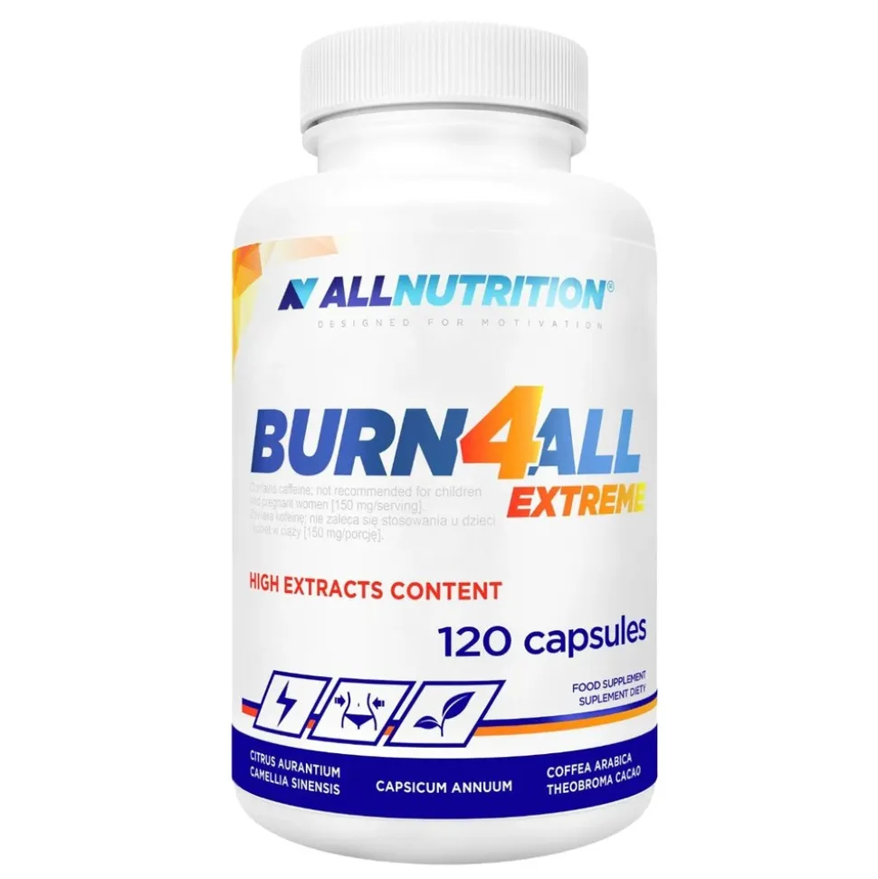 Allnutrition Burn4All Extreme, kapsułki, 120 szt.
