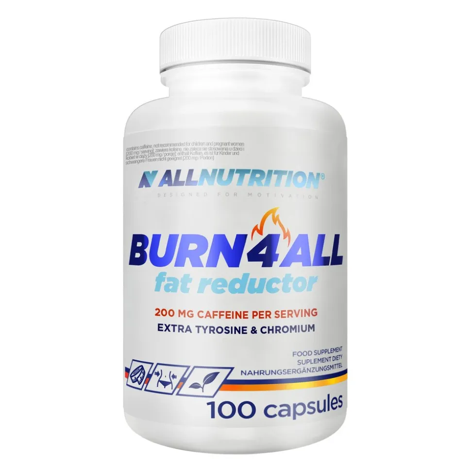 Allnutrition Burn 4 All Fat Reductor, kapsułki, 100 szt.