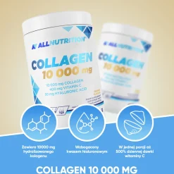 Allnutrition Collagen 10 000 mg, proszek, smak pomarańczowy, 480 g