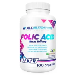 Allnutrition Folic Acid, kapsułki, 100 szt.