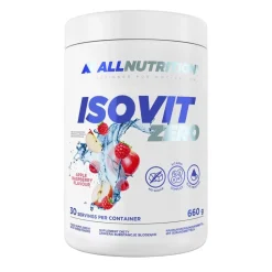 Allnutrition Isovit Zero, proszek, smak jabłko - malina, 660 g