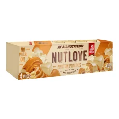 Allnutrition Nutlove Protein Pralines White Choco Peanut, pralinki z kremem orzechowym w polewie, 48 g