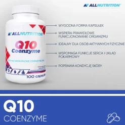 Allnutrition, Q10 Coenzyme, kapsułki, 100 szt.