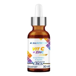 Allnutrition Vit C + Zinc Drops, płyn, 30 ml