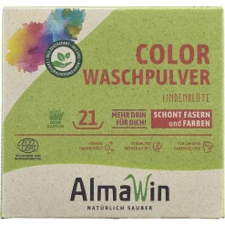 AlmaWin, proszek do prania kolorowych ubrań, Kwiat Lipy, 1 kg