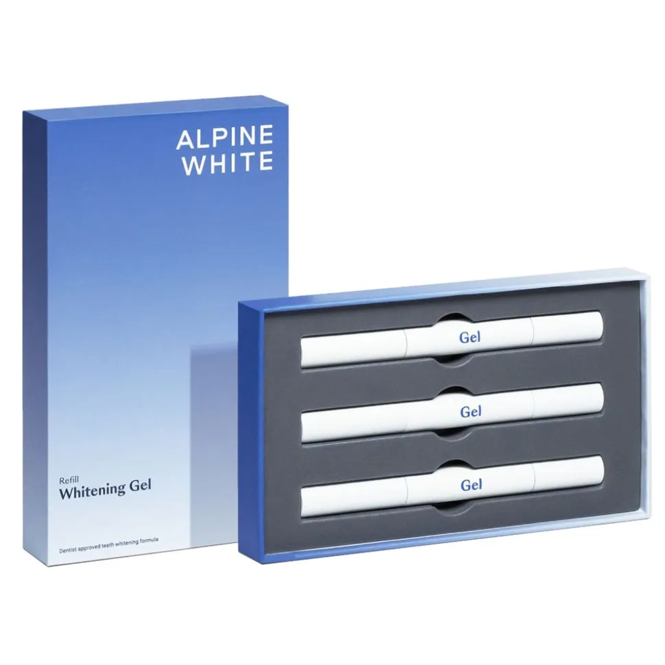 Alpine White, żel do wybielania zębów, 3 x 2 ml