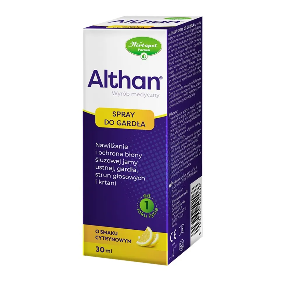 Althan, spray do gardła, 30 ml