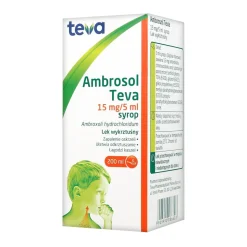 Ambrosol Teva, 15 mg/5 ml, syrop, 200 ml