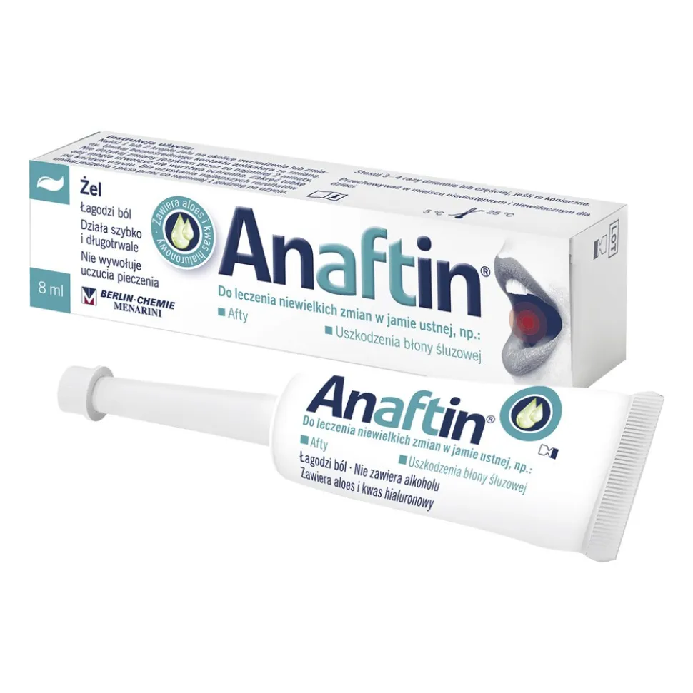 Anaftin, żel, 8 ml