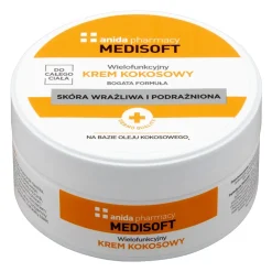 Anida Medi Soft, wielofunkcyjny krem kokosowy, 125 ml