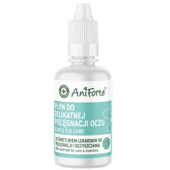 AniForte, płyn do delikatnej pielęgnacji oczu, dla psów i kotów, 30 ml