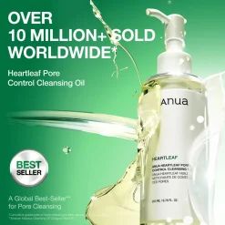 Anua Heartleaf Pore Control Cleansing Oil, olejek oczyszczający do twarzy, 200 ml