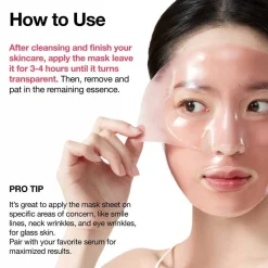 Anua Peach 70 Niacin Brightening Collagen Mask, maseczka kolagenowa, 4 szt.