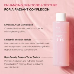 Anua Peach 77% Niacin Essence Toner, tonik do twarzy, 250 ml