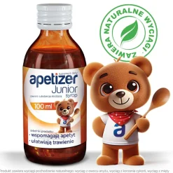 Apetizer Junior, syrop dla dzieci, 100 ml