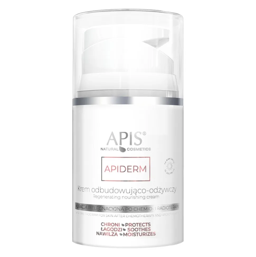 Apis Apiderm, krem odbudowująco-odżywczy na dzień SPF 10, 50 ml