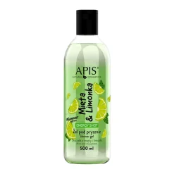 Apis Energy Shot, żel pod prysznic, Mięta&Limonka, 500 ml