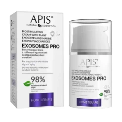 Apis Exosomes Pro, biostymulujący krem z roślinnymi egzosomami i egzopolisacharydami morskimi, 50 ml