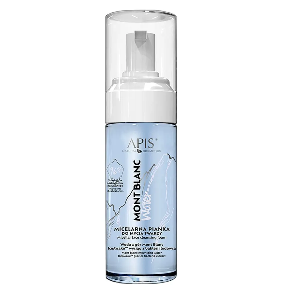 Apis Mont Blanc Water, Pianka do mycia twarzy, 150 ml