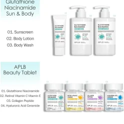 APLB Glutathione Niacinamide Cleansing Water, woda micelarna z gluatationem i niacynamidem, 160 ml