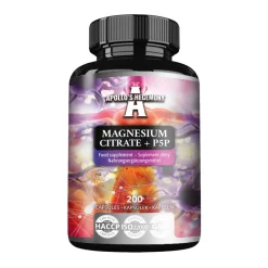 Apollo's Hegemony Magnesium Citrate + P5P, kapsułki, 200 szt.