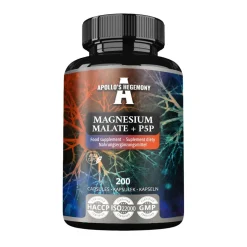 Apollo's Hegemony Magnesium Malate + P5P, kapsułki, 200 szt.