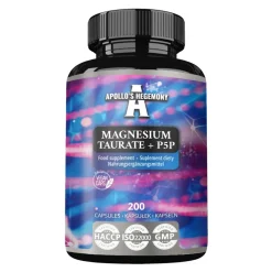 Apollo's Hegemony Magnesium Taurate + P5P, kapsułki, 200 szt.