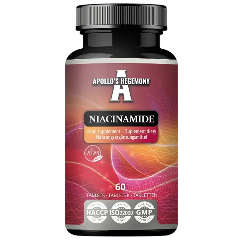 Apollo's Hegemony Niacinamide, tabletki, 60 szt.