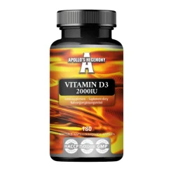 Apollo's Hegemony Vitamin D3 2000IU, kapsułki miękkie, 180 szt.