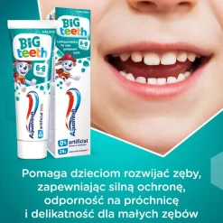 Aquafresh Big Teeth Psi Patrol, pasta do zębów, 6-8 lat, 50 ml