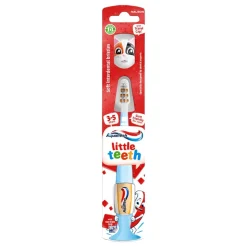 Aquafresh Little Teeth, szczoteczka do zębów od 3 do 5 lat, 1 szt.