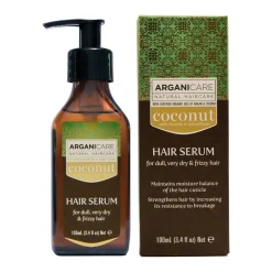 Arganicare Coconut, serum do bardzo suchych i zniszczonych włosów, 100 ml