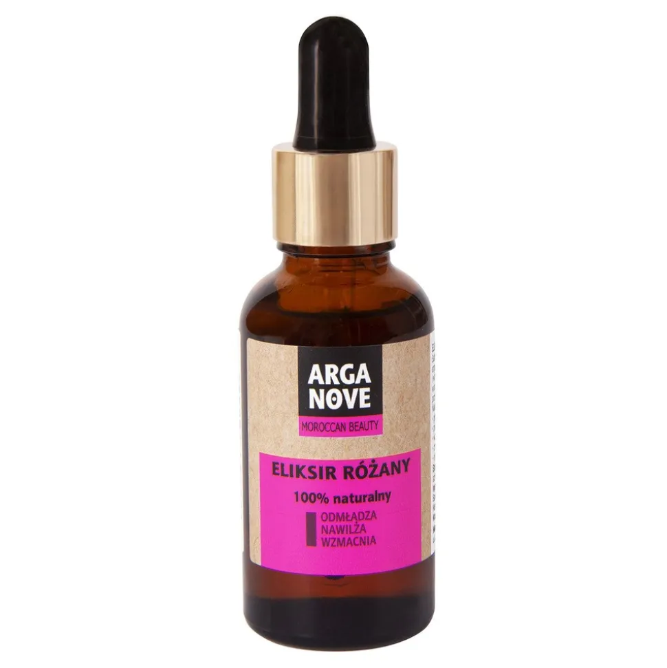 Arganove, serum różane do twarzy, 30 ml