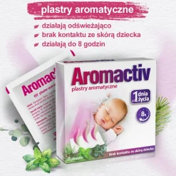 Aromactiv, plastry aromatyczne, 5 szt.