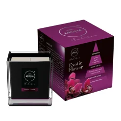 Aroma Home, Black Series Exotic Flower, świeca, 155 g