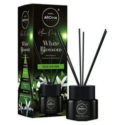 Aroma Home, Black Series White Blossom, patyczki zapachowe, 100 ml