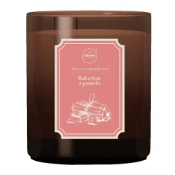 Aroma Home, Domowy Zielnik Rabarbar & Pomelo, świeca, 160 g