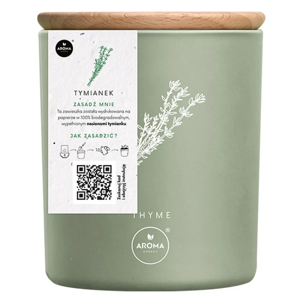 Aroma Home, Fresh Herbs Tymianek, świeca, 150 g