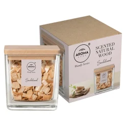 Aroma Home, Woody Series Drzewo sandałowe, zrębki drewniane, 70 g