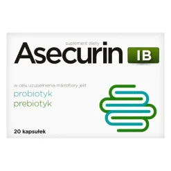 Asecurin IB, kapsułki, 20 szt.