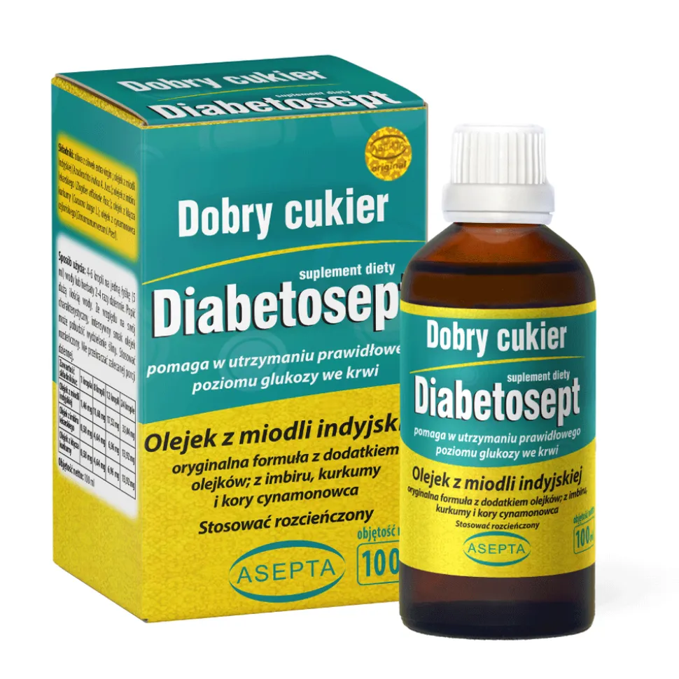 Asepta Diabetosept, krople, 100 ml