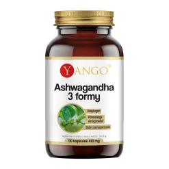 Ashwagandha 3 formy, kapsułki, 90 szt.