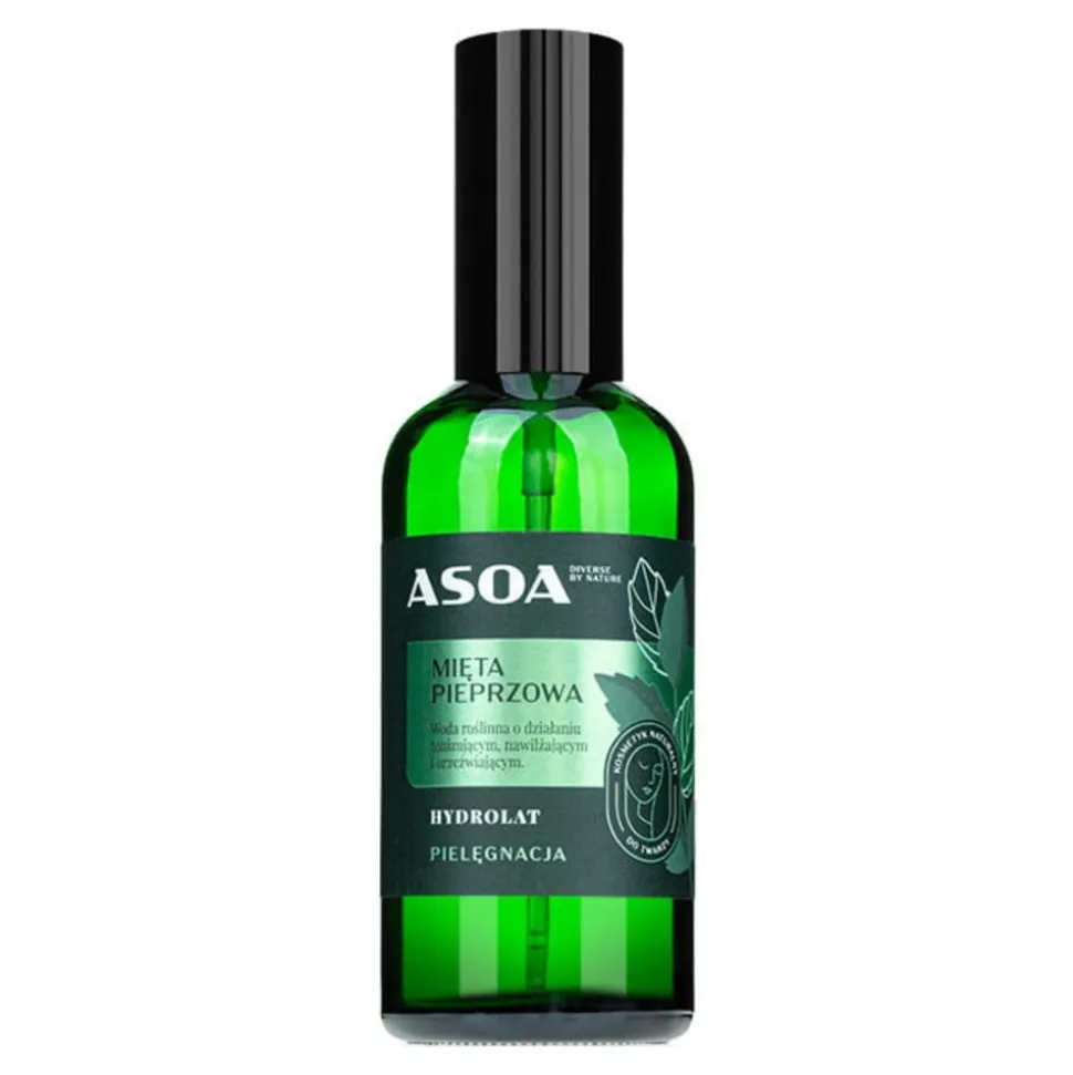 Asoa, hydrolat z mięty pieprzowej, 100 ml