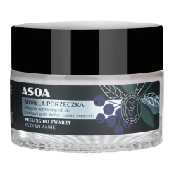 Asoa, peeling do twarzy morela-porzeczka, 50 ml