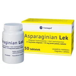 Asparaginian lek, tabletki, 50 szt.