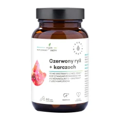 Aura Herbals Czerwony ryż + karczoch, kapsułki, 60 szt.