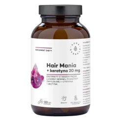 Aura Herbals Hair Mania + keratyna 20 mg, kapsułki, 120 szt.