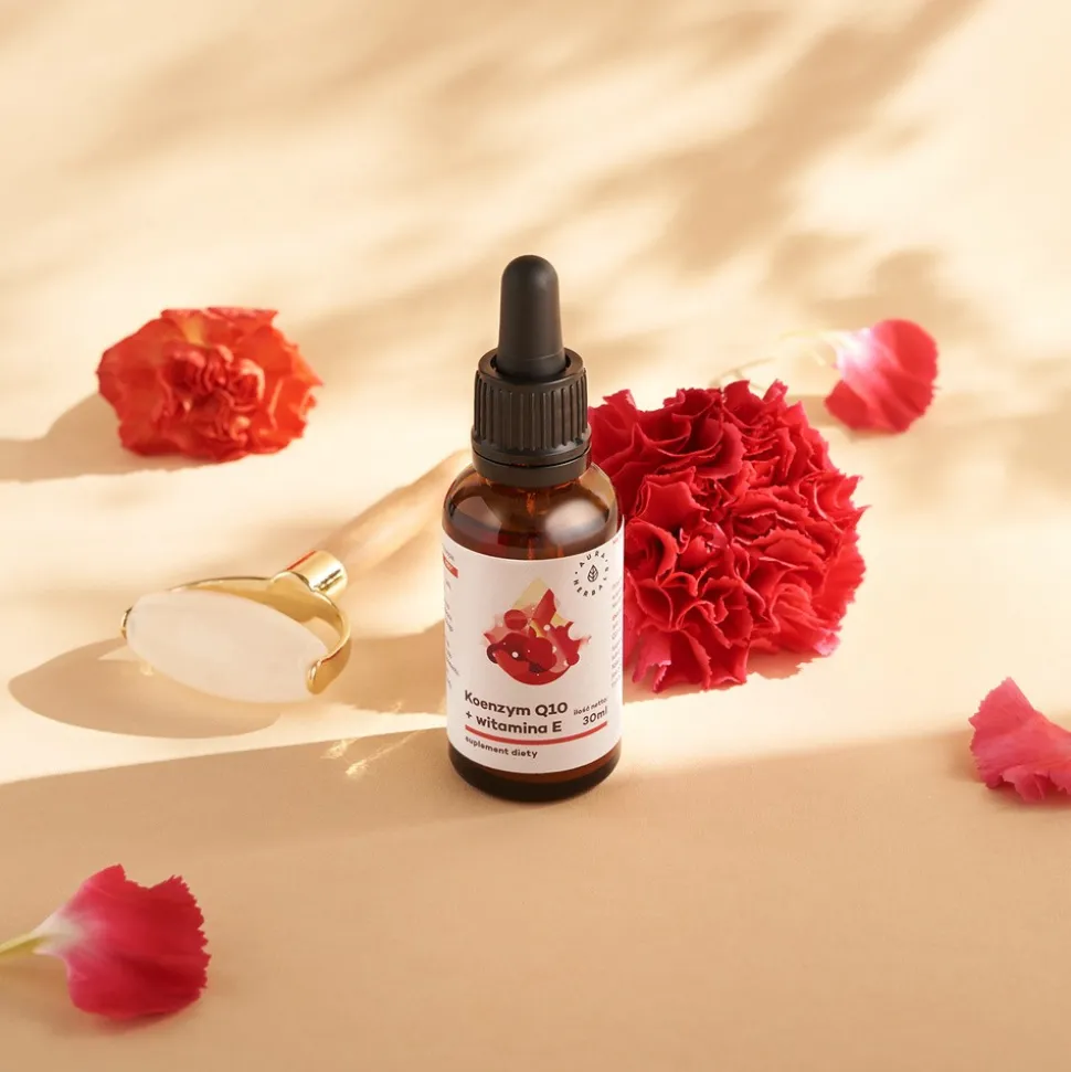 Aura Herbals Koenzym Q10+Witamina E, krople, 30 ml